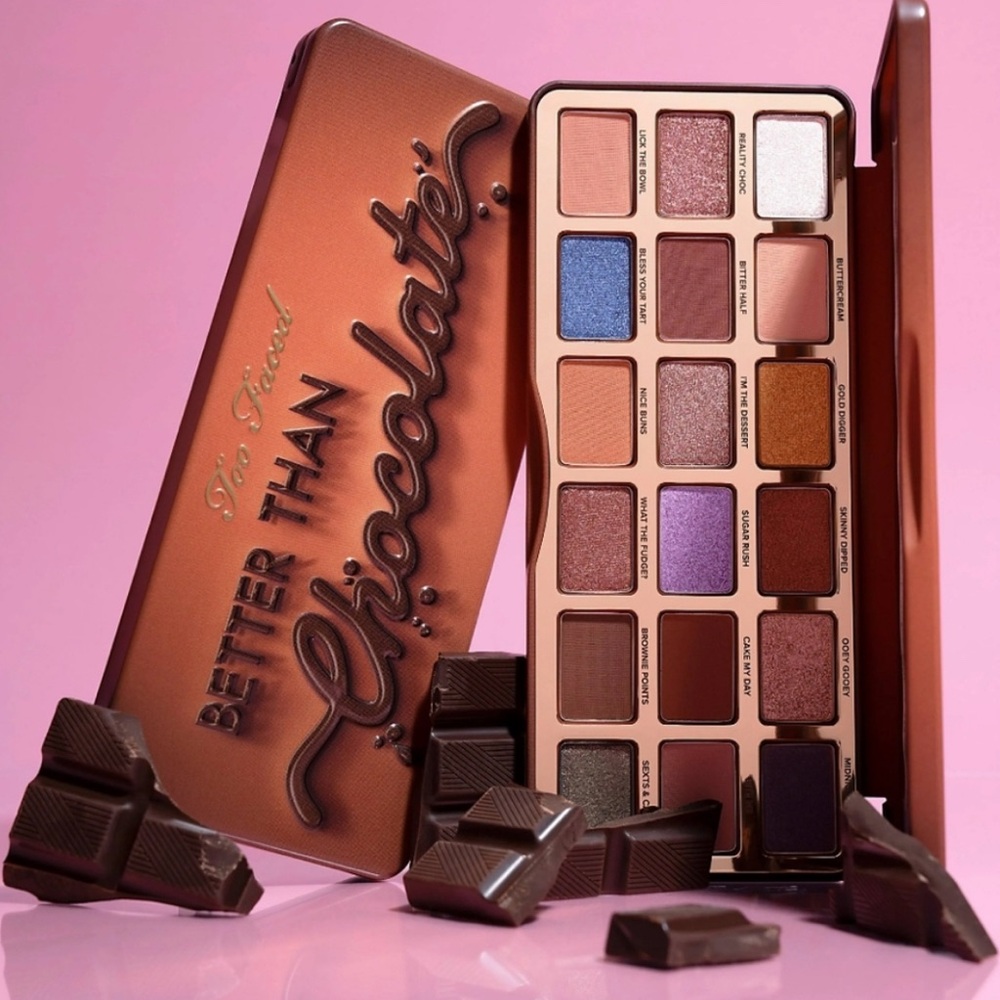 Too Faced Better Than Chocolate Eye Shadow Palette NET WT. 0.7 OZ. / 19.8 g